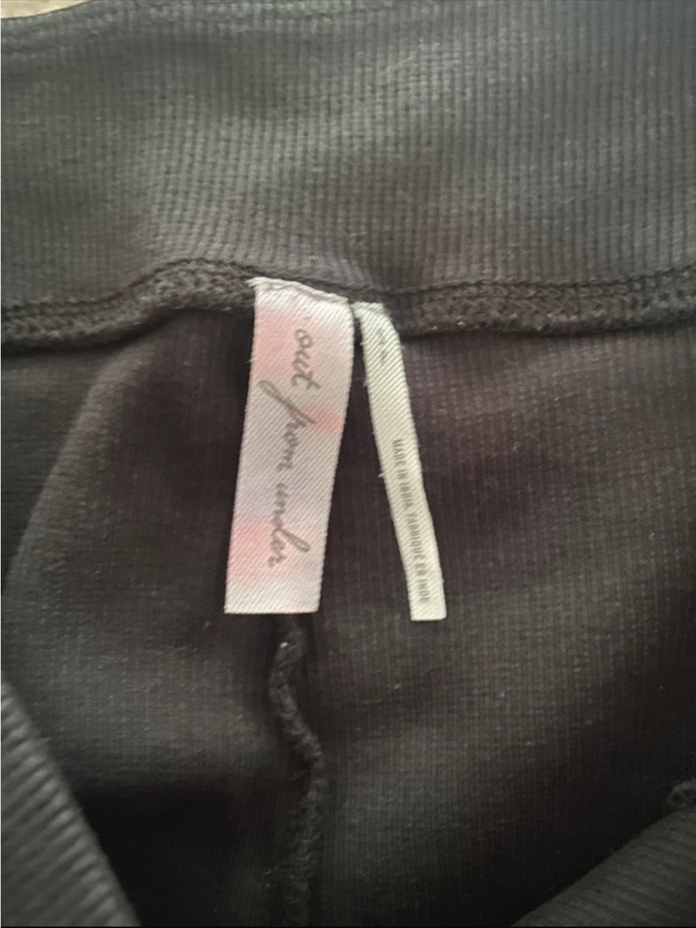 Urban Outfitters Out From Under Black Flare Leggings Small - Picture 4 of 7